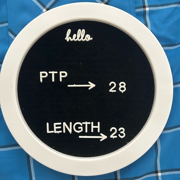 DIXXON Flannel Co. Brentwood Blue
Plaid Waistline Flannel NWT - Picture 12 of 13